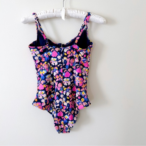 Vetchy MONTEGO UNDERWIRE ORCHID SWIMSUIT Floral *No Belt* Sz M - Picture 3 of 10